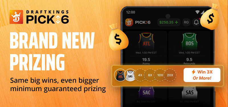 DraftKings Pick6 promo