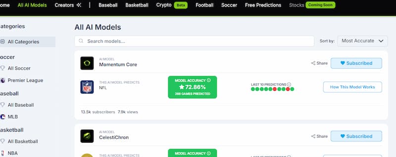 4C Predictions all AI models